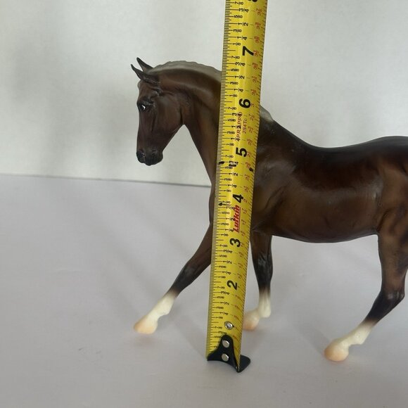 Breyer Classic #755403 Riding English Chestnut Horse 6"X9" - Picture 8 of 8